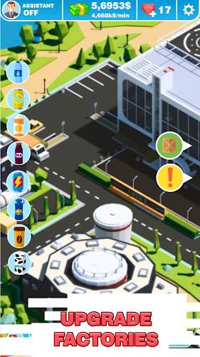 Factory Empire Idle Tycoon स्क्रीनशॉट 1