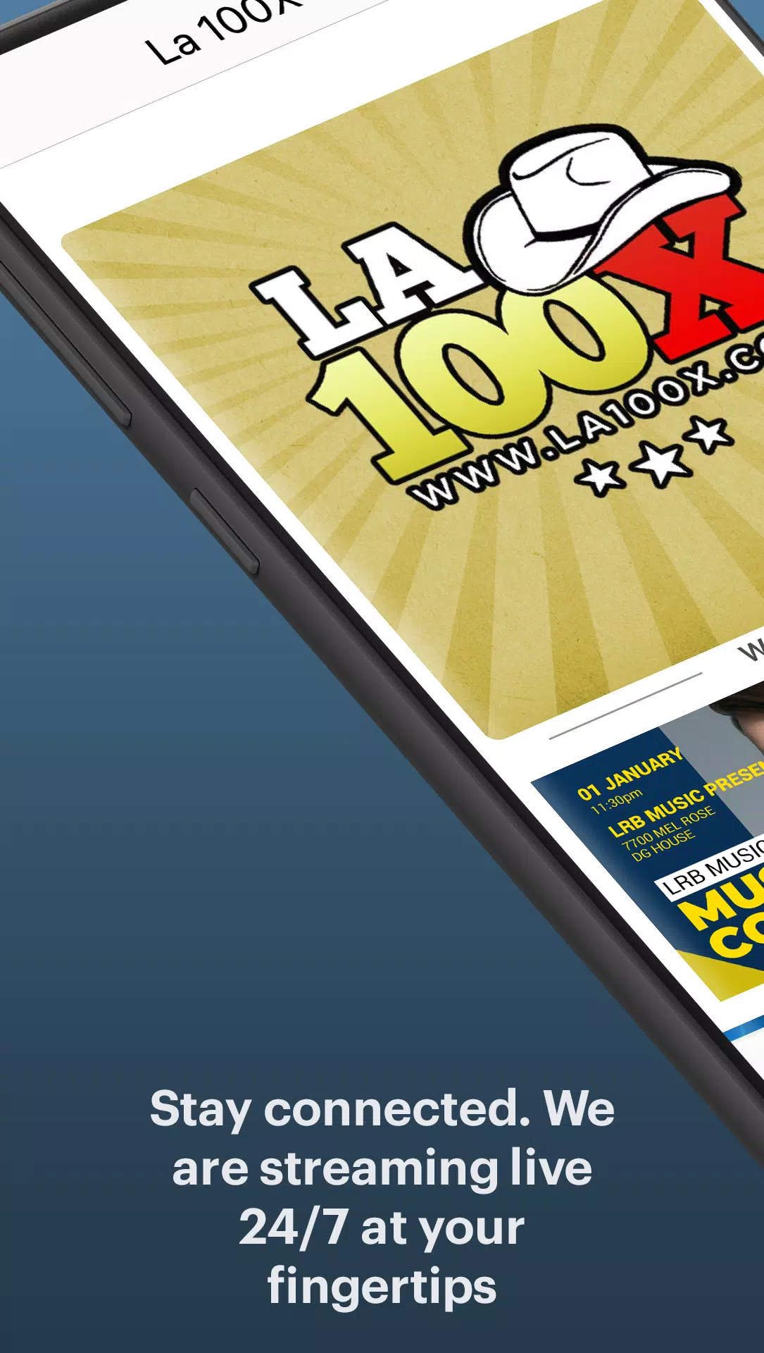La 100X Radio Ảnh chụp màn hình 1