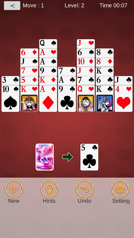Crown Solitaire : 300 levels Capture d'écran 1