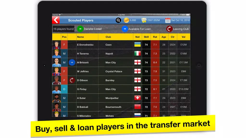 Soccer Tycoon: Football Game स्क्रीनशॉट 2
