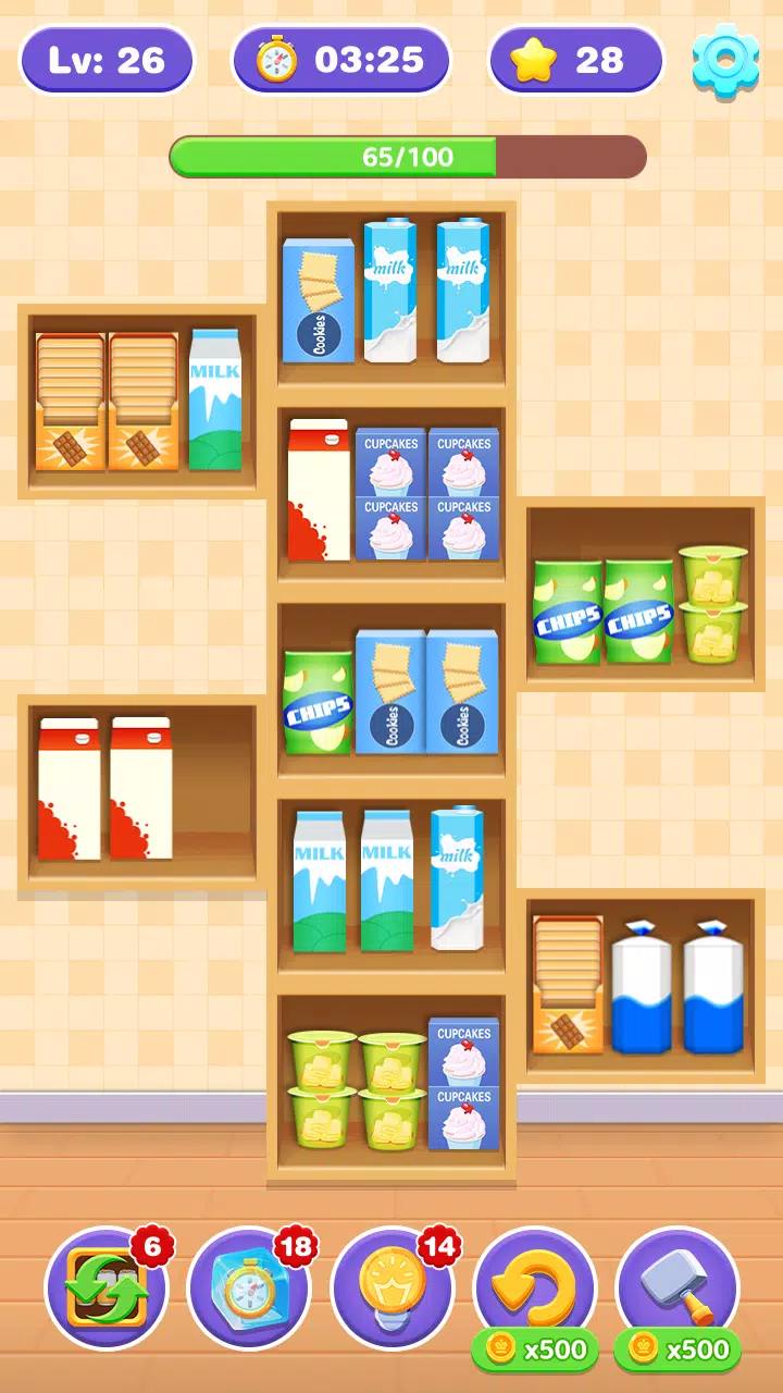 Goods Sort Triple Match 3D 螢幕截圖 0