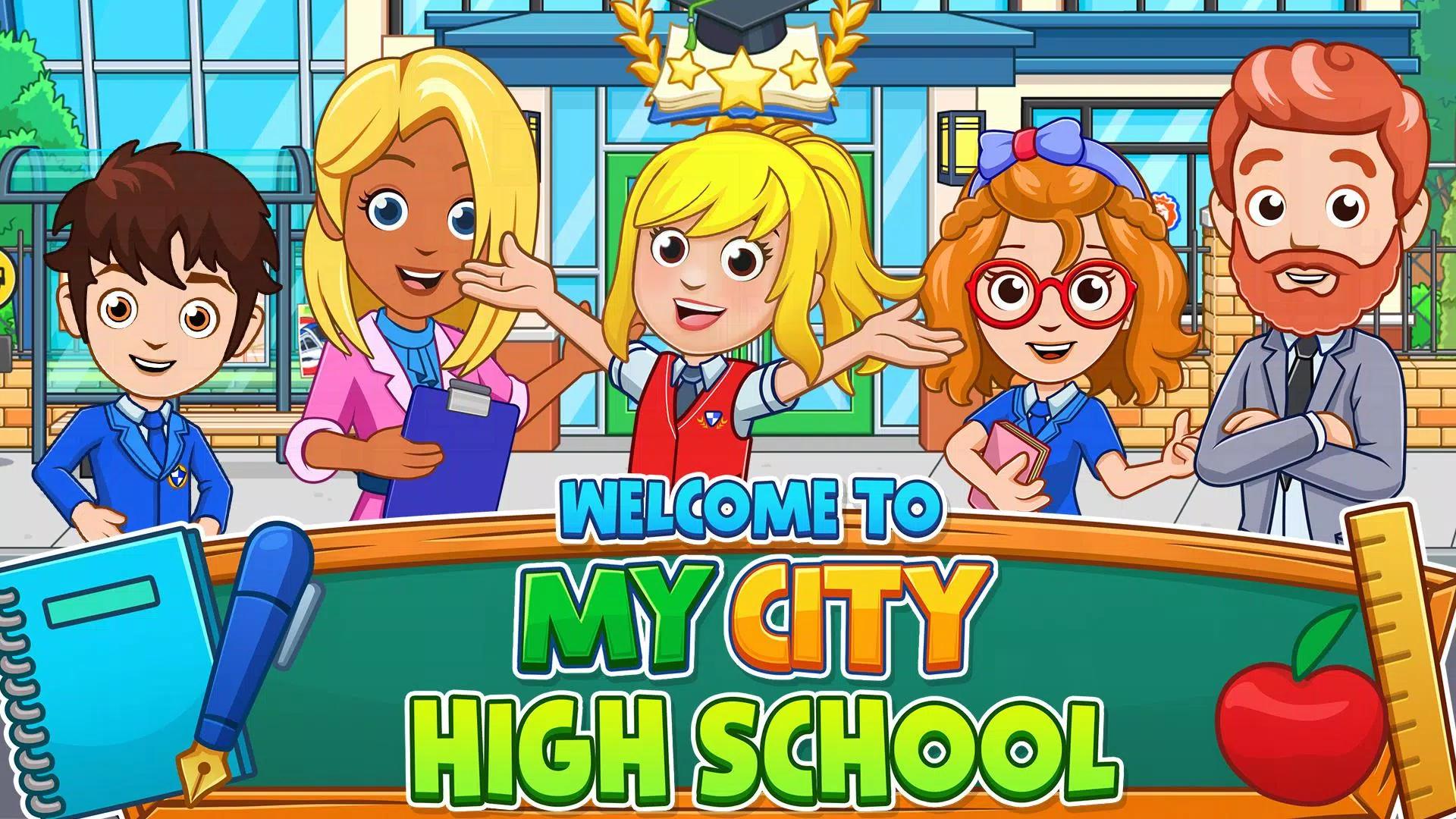 My City : High School 螢幕截圖 0