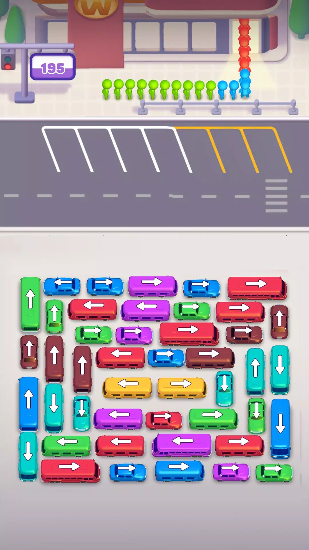 Bus Away: Traffic Jam Ảnh chụp màn hình 0