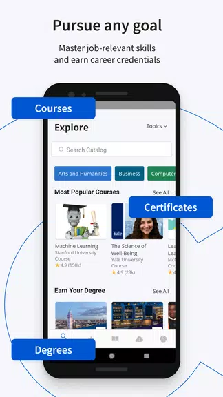 Coursera: Learn career skills Schermafbeelding 2