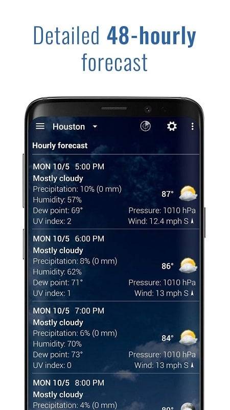 Transparent clock weather Pro ภาพหน้าจอ 3