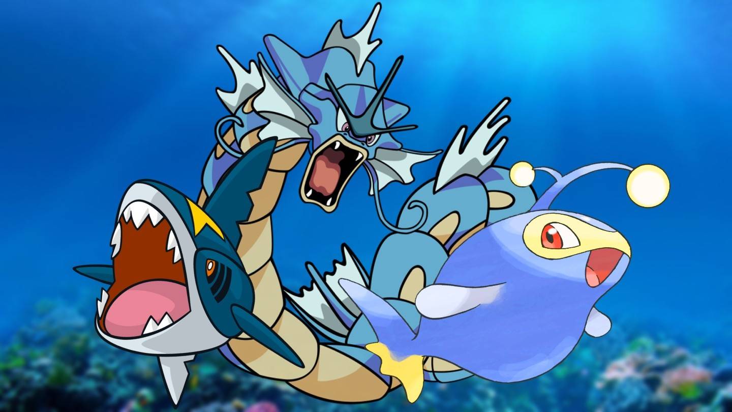 수생 지배 자 : Pokémon Realm의 Fish Reign Supreme