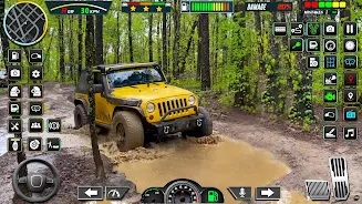 Offroad Mud Jeep Simulator 3d 螢幕截圖 2