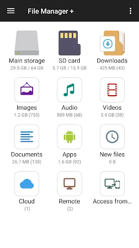 File Manager স্ক্রিনশট 0