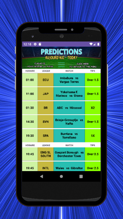 Prediction Football bet Tips Tangkapan skrin 3