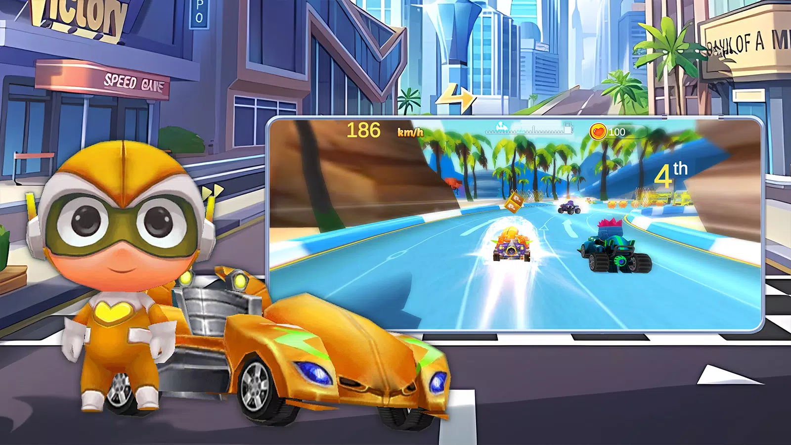 Kart Racing Game 3D 螢幕截圖 0