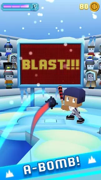 Blocky Baseball ภาพหน้าจอ 1