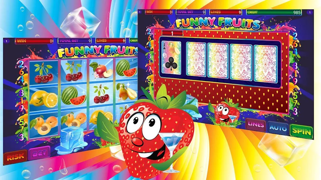 Funny Fruits Slot スクリーンショット 0