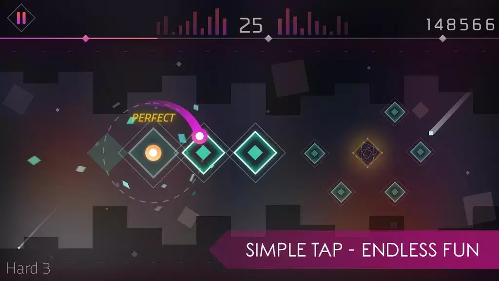 Beat Tiles: Rhythmatic Tap Capture d'écran 3