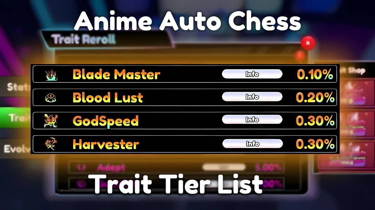 Anime Auto Chess Trait Tier List [UPDATED] (January 2025)