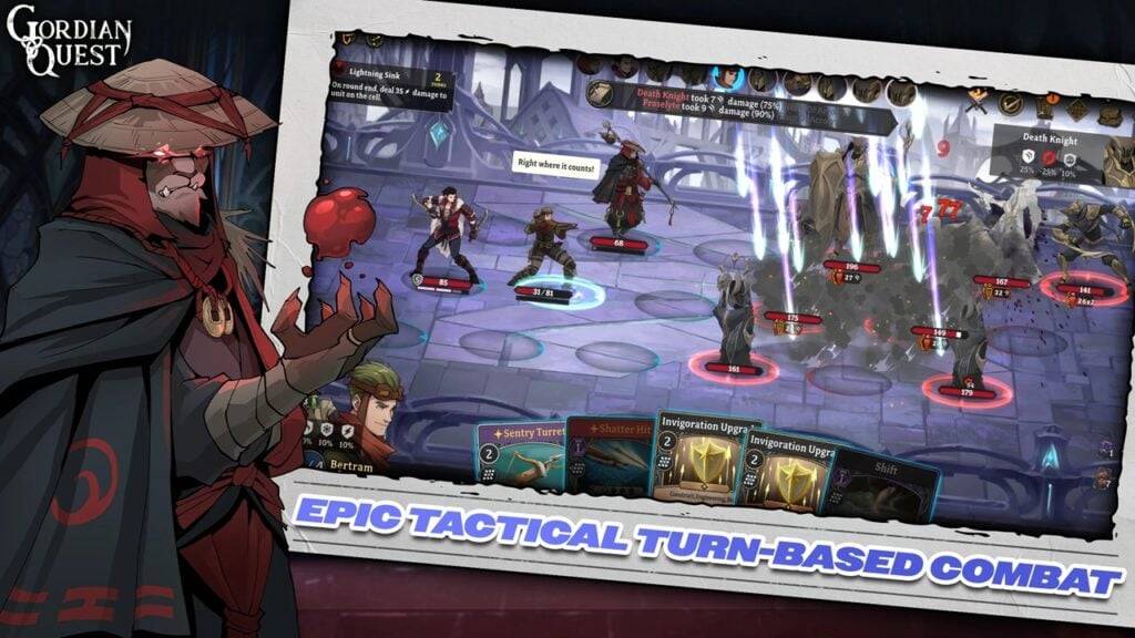 Gordian Quest：Android釋放甲板建造RPG