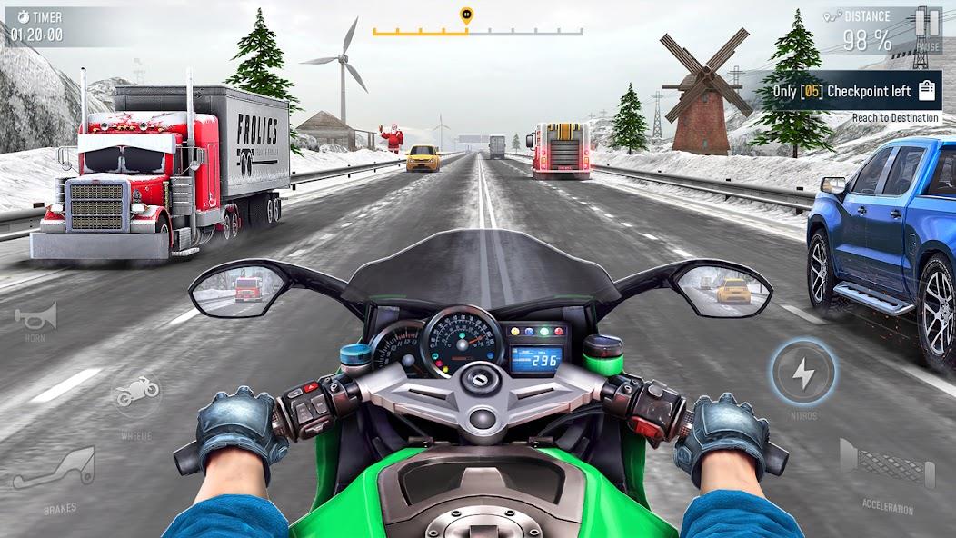 BRR: Moto Bike Racing Game 3D Mod 스크린샷 1