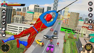 Spider Rope Hero Flying Games ภาพหน้าจอ 0