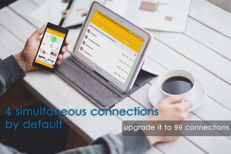 RapidVPN - Secure VPN Tunnel with free trial 螢幕截圖 2