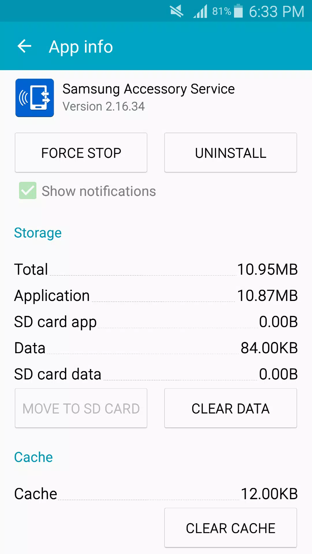 Samsung Accessory Service Capture d'écran 0