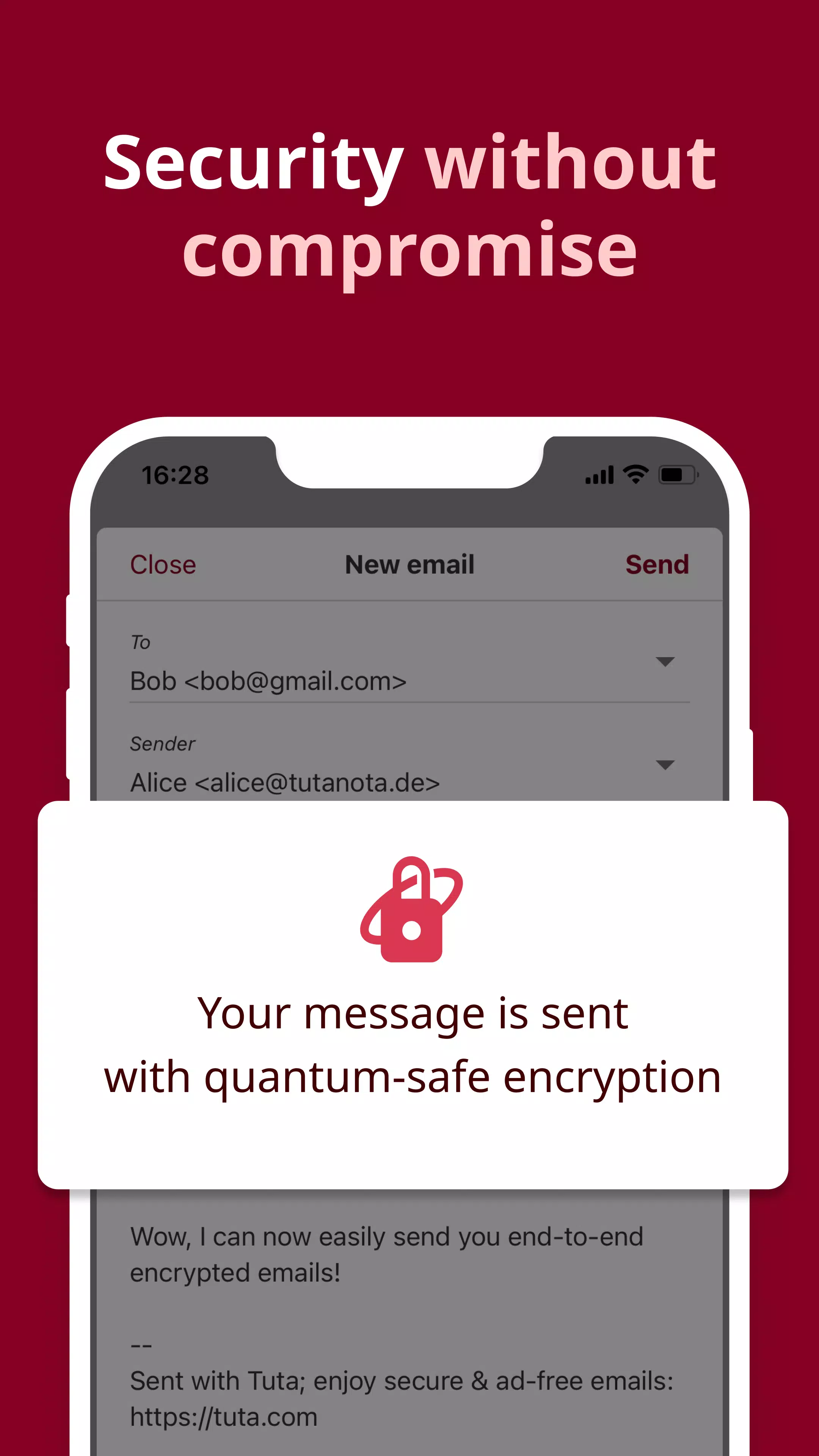 Private Encrypted Email Tuta Ekran Görüntüsü 3