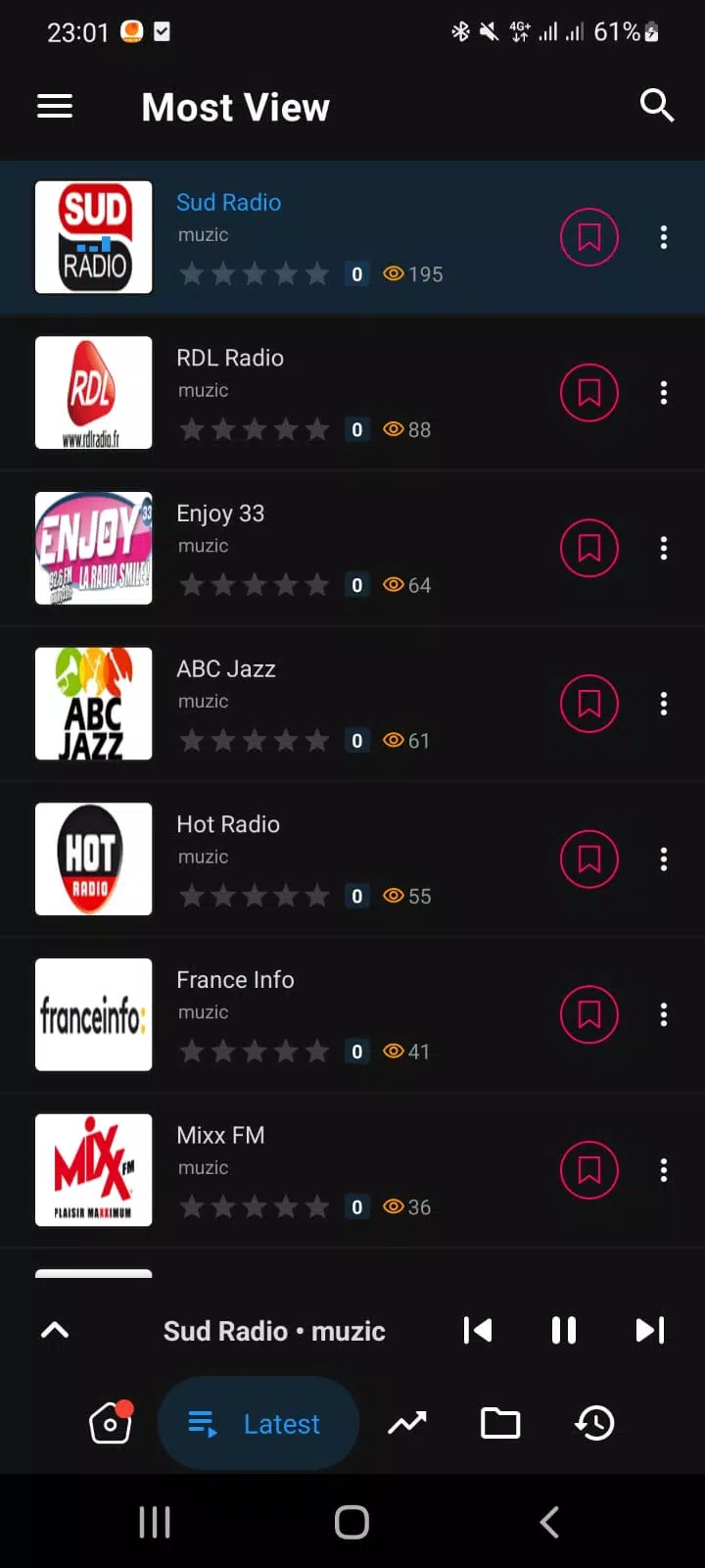 Radio France 螢幕截圖 0