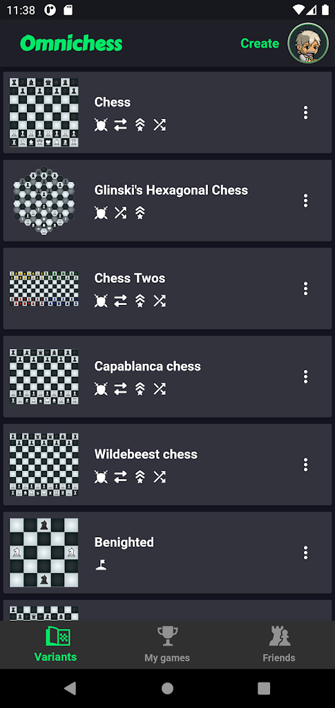 Omnichess - Chess Variants! Captura de pantalla 2