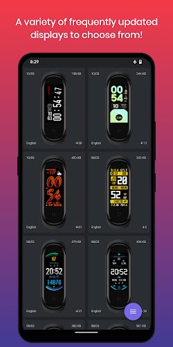 Mi Band 5 Watch Faces Ảnh chụp màn hình 0