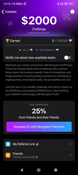 Nicegram: AI Chat for Telegram Schermafbeelding 3