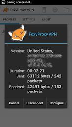 FoxyProxy VPN ภาพหน้าจอ 1