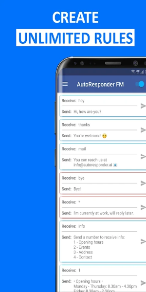 AutoResponder for Messenger 스크린샷 0