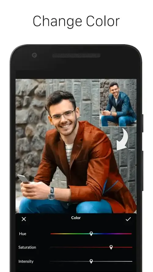 LightX फोटो एडिटर, फोटो फ्रेम स्क्रीनशॉट 1