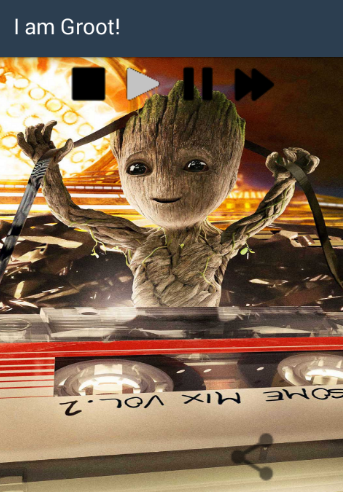 I am Groot Button Ảnh chụp màn hình 0