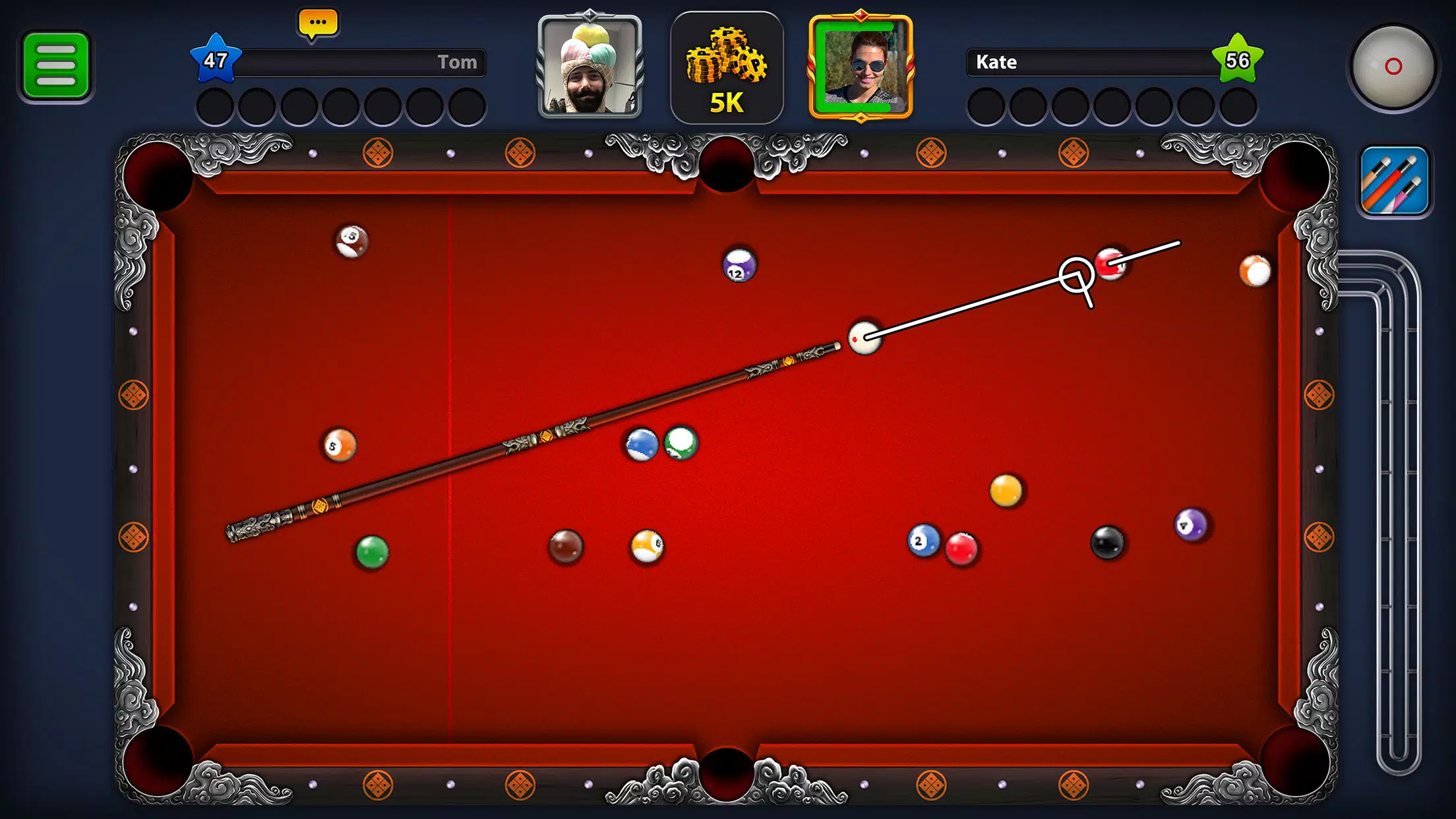 Billiards Game: 8 Ball Pool স্ক্রিনশট 0