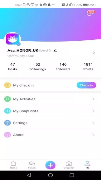 HONOR Club Tangkapan skrin 3