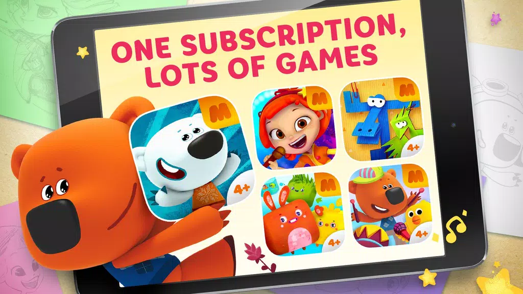 Be-be-bears - Creative world 스크린샷 0
