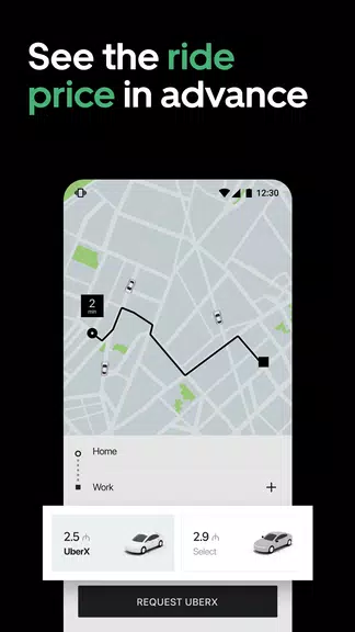 Uber AZ — Taksi və Çatdırılma 스크린샷 1