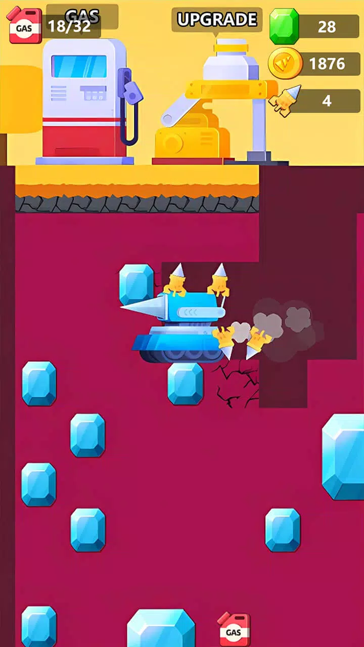Gems Adventure-Mech Evolution 螢幕截圖 0