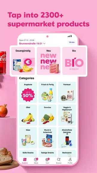 Flink: Groceries in minutes Скриншот 1