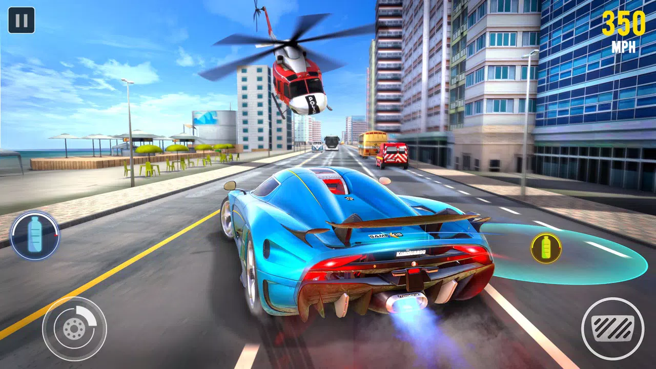 Crazy Car Racing 스크린샷 2