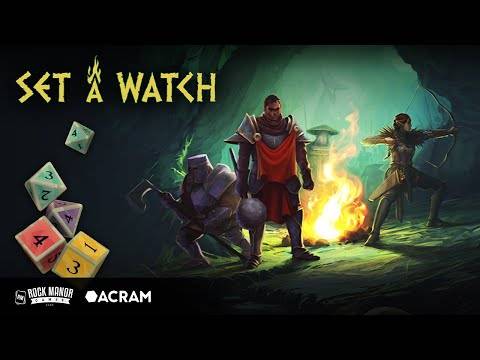 Set A Watch gameplay showing dice-based defense mechanics