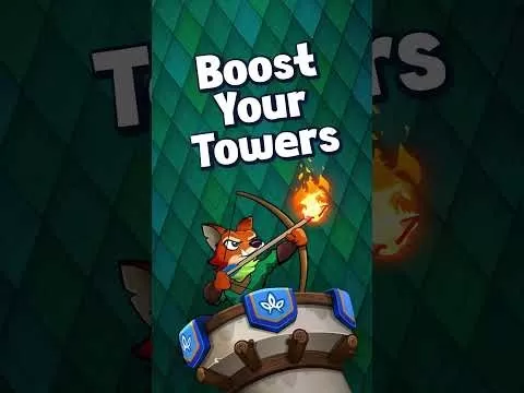 Tower Rush gameplay featuring strategic tower defense combat
