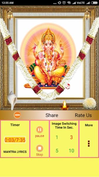 Powerful Ganesh Mantra Ảnh chụp màn hình 3