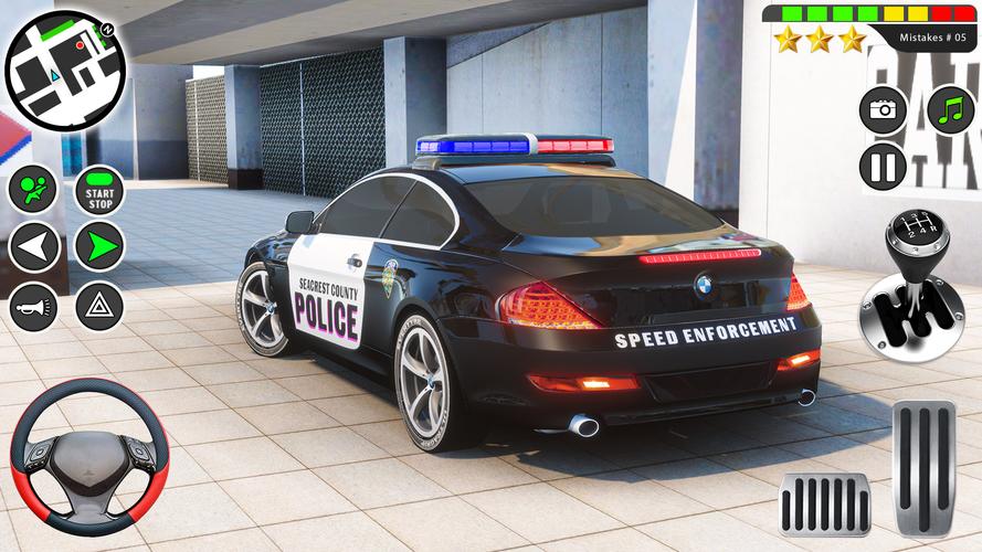 Super Police Car Parking 3D ภาพหน้าจอ 0