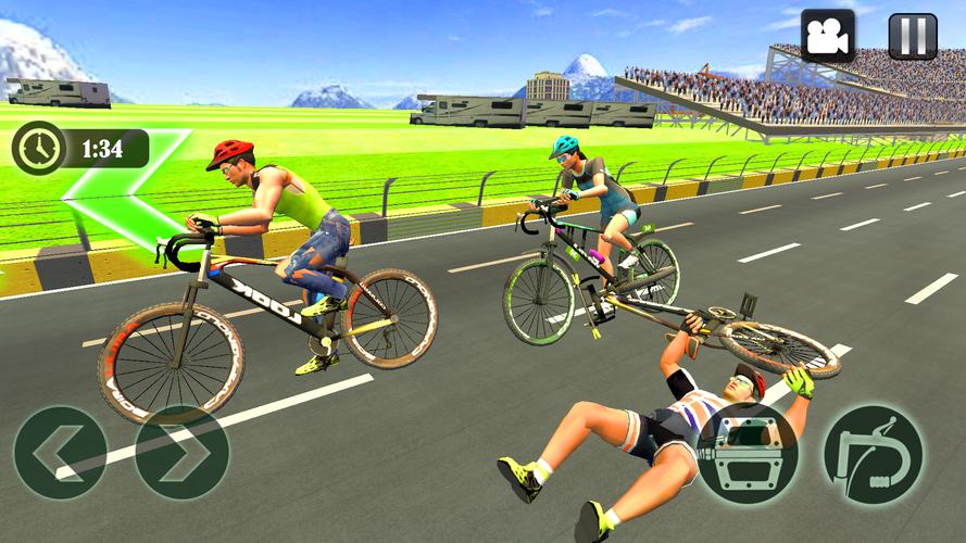 Cycle Race Game Cycle Stunt 螢幕截圖 2