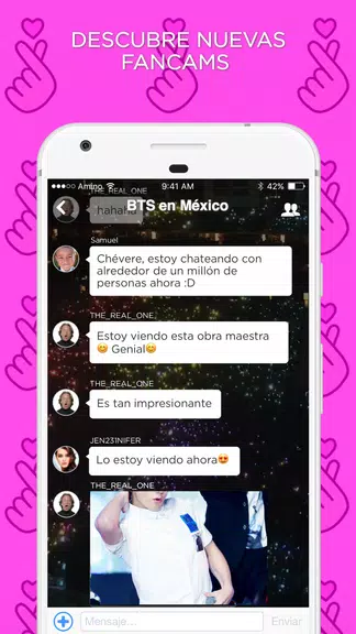 K-Pop Amino en Español 螢幕截圖 2