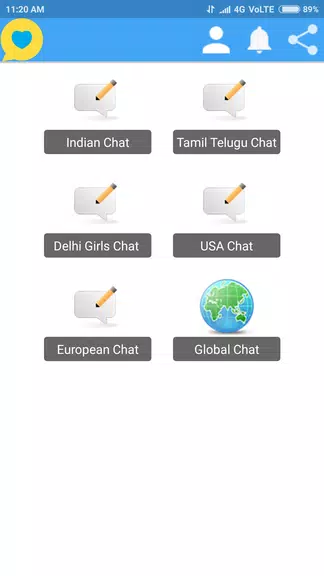 Indian Girls Chat Capture d'écran 2