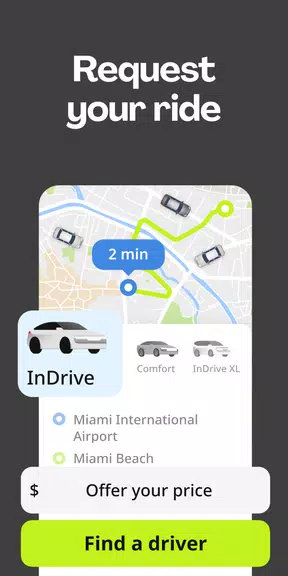 inDrive. Rides at your price स्क्रीनशॉट 1
