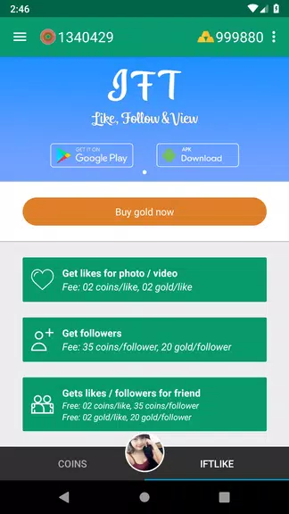 Likes & followers for Instagram应用截图第1张