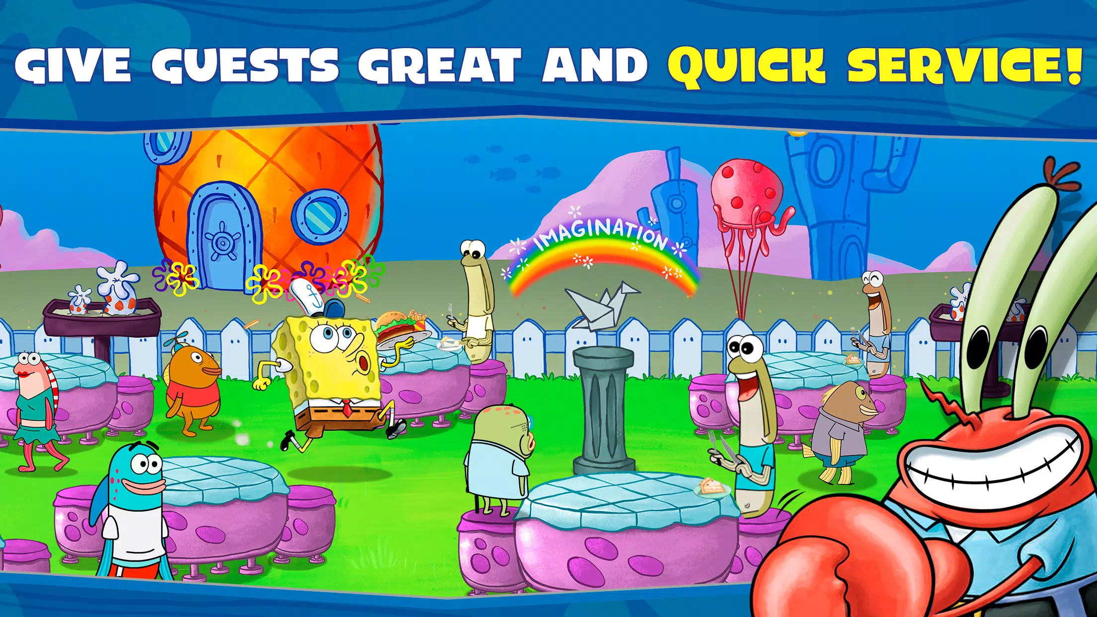 SpongeBob: Krusty Cook-Off Ekran Görüntüsü 2