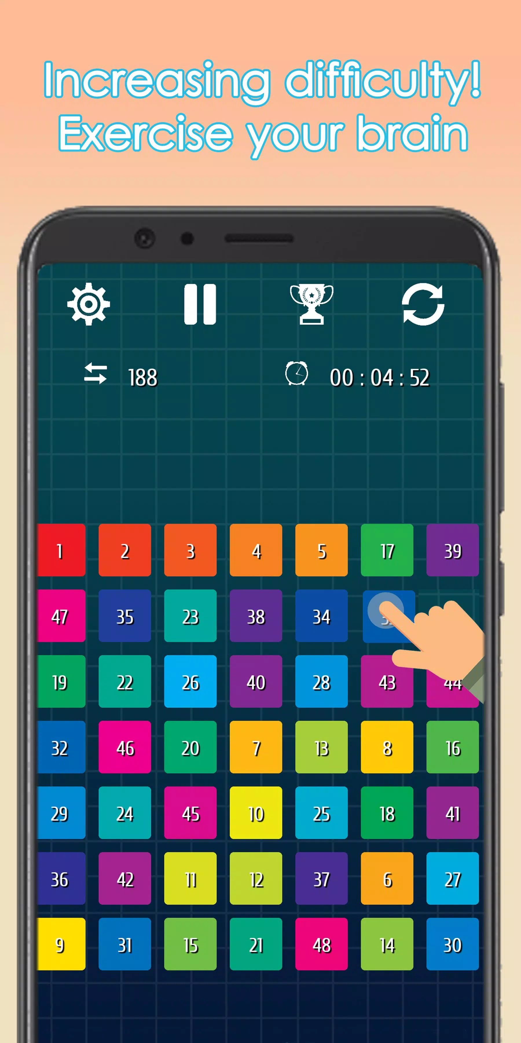 15 Puzzle -Fifteen Puzzle Game 螢幕截圖 3